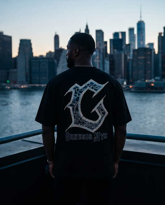 Genesis N.Y.C. Men's Limited Rhinestone T-Shirt