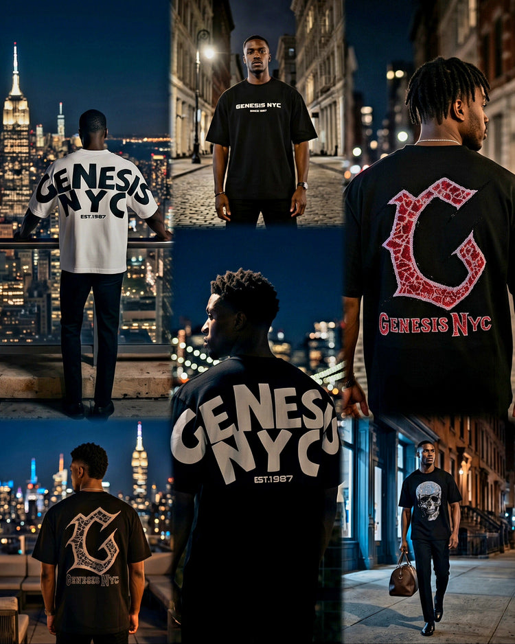 Genesis N.Y.C. Men's Short Sleeve T-Shirts