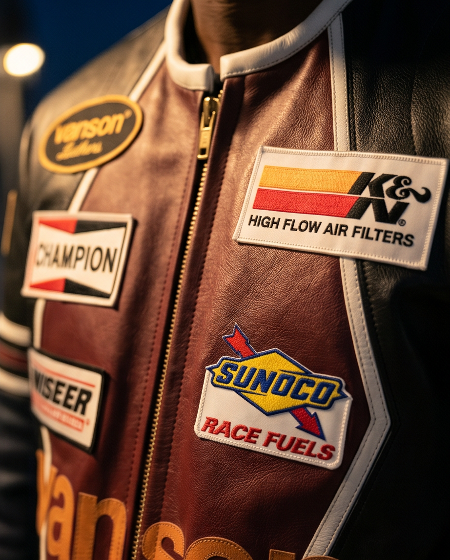 Vanson Star Men's Leather Jacket