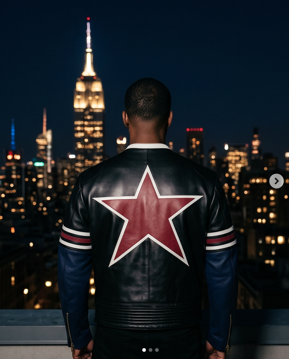 Vanson Star Men's Leather Jacket