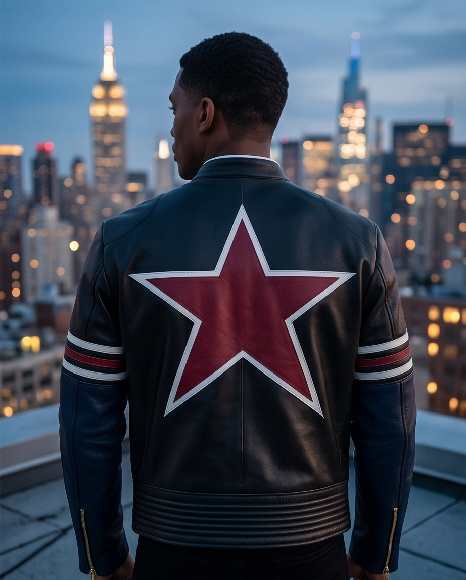 Vanson Star Men's Leather Jacket